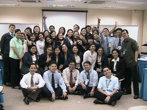 in one of my training class circa 2000.